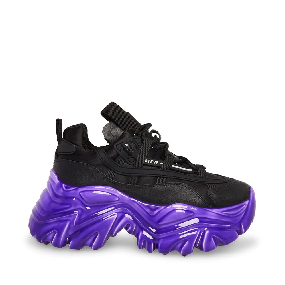 Steve Madden Revel BLK/PURPLE